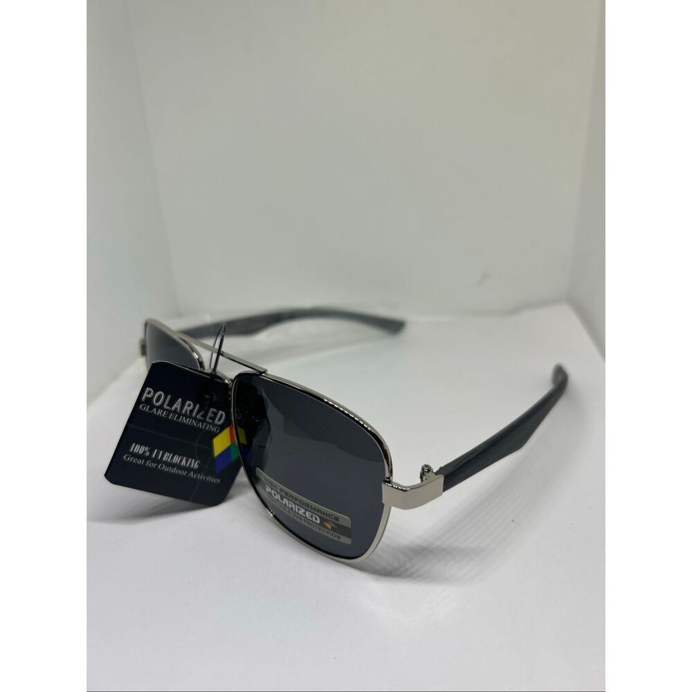 Manhattan Polarized Aviator Sunglasses UV400 – Metal Frame – New